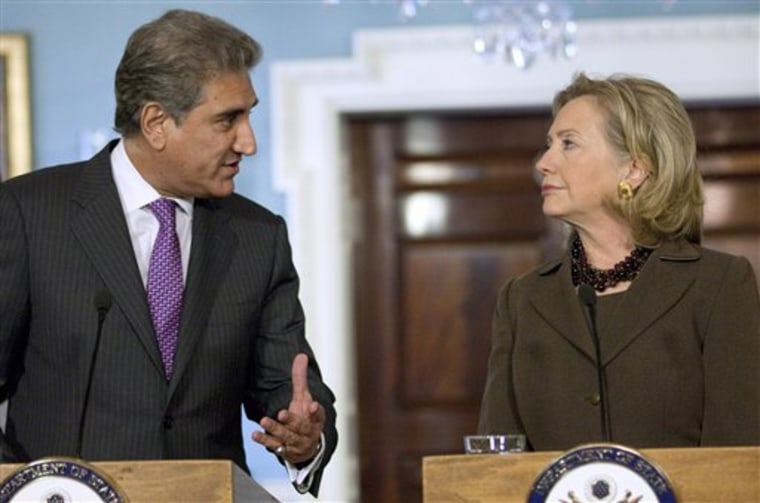Hillary Rodham Clinton, Mahmood Qureshi